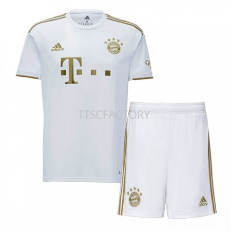 Bayern Monaco Bambino Maglia Trasferta 2022/2023 Manica Corta (+ Pantaloncini)